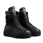 Sneakers - 18 Fori Pelle Nera
