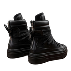 Sneakers - 18 Fori Pelle Nera