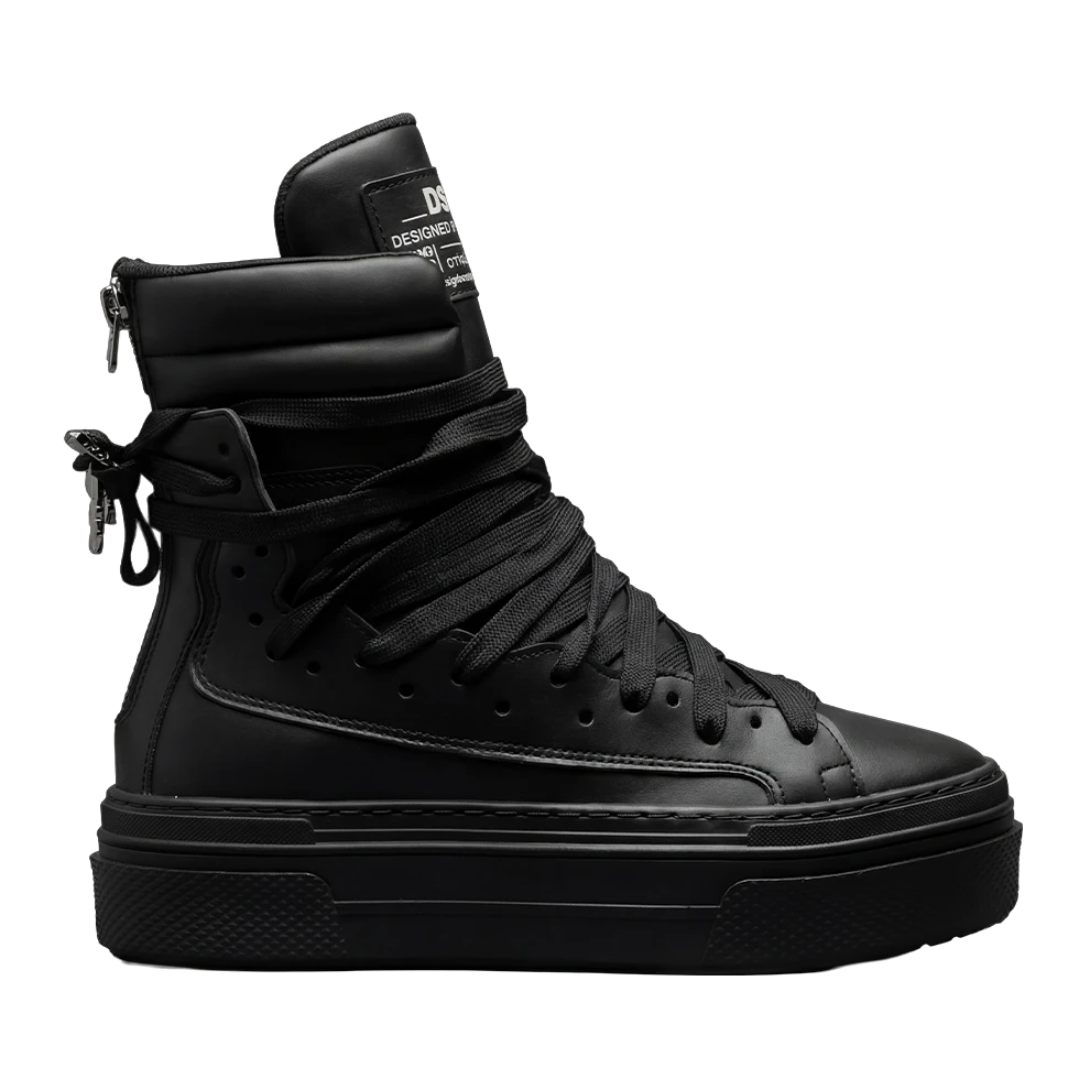18-hole Sneakers Black