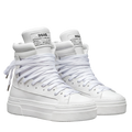 Sneakers - 18 Fori Pelle Bianca