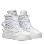 Sneakers - 18 Fori Pelle Bianca