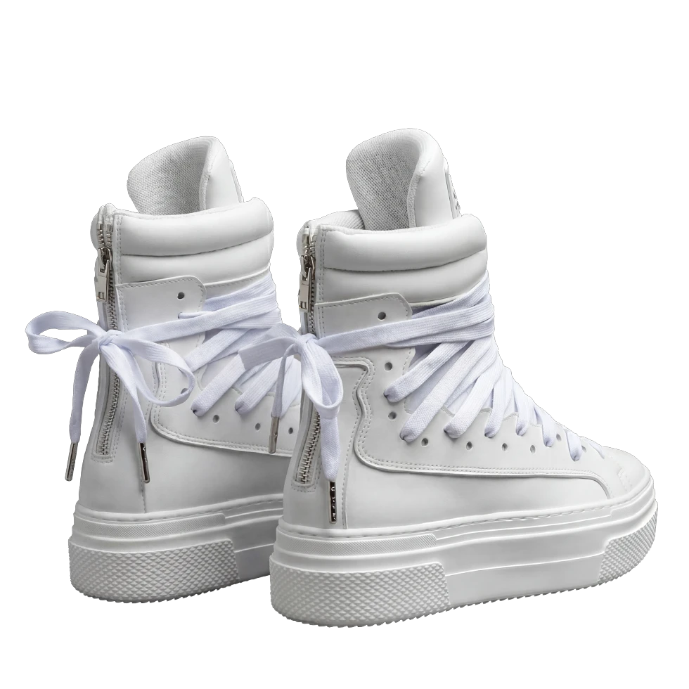 18-hole Sneakers White