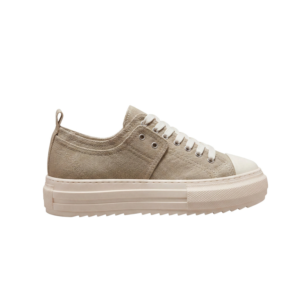 Sneakers Stride Beige Canvas