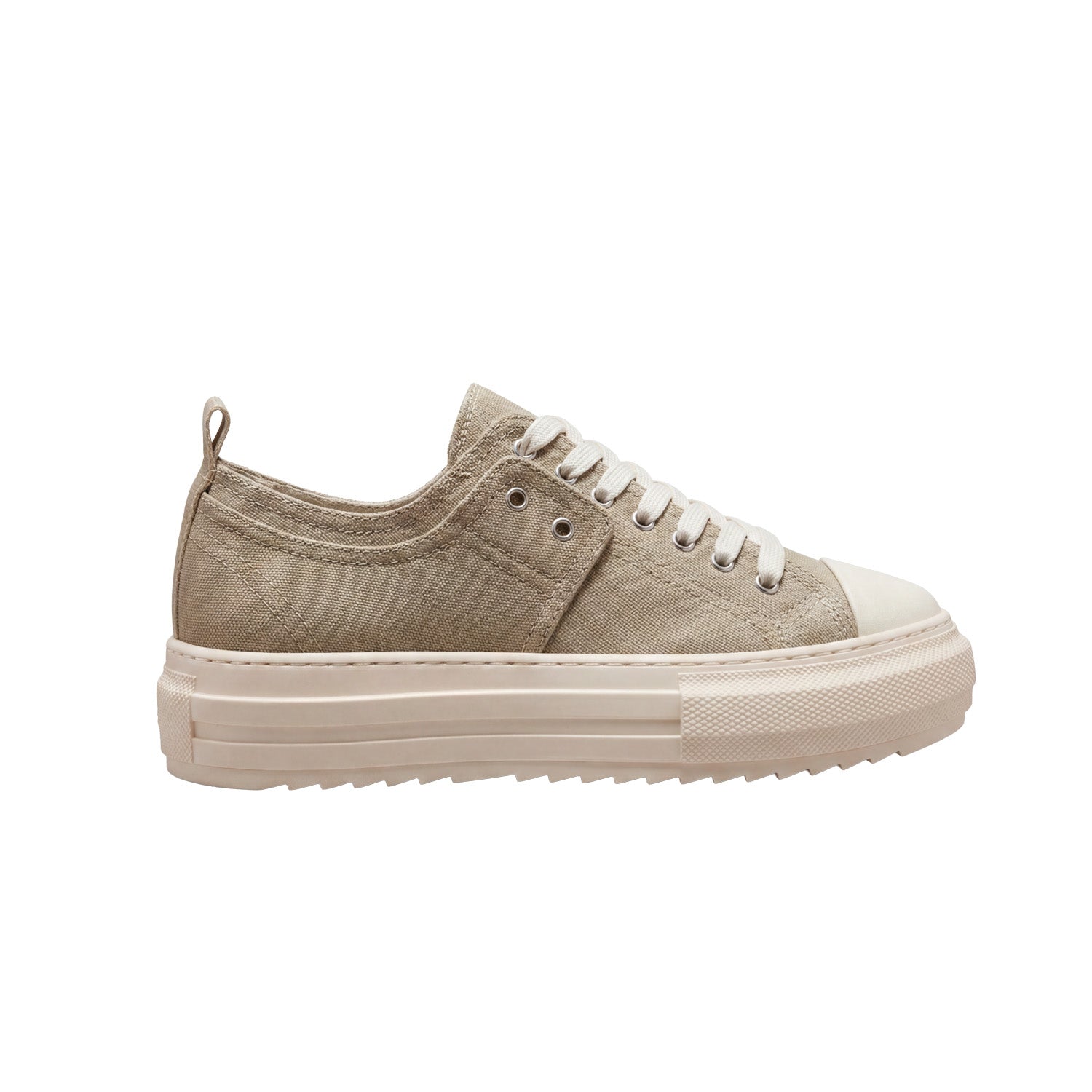 Sneakers Stride Beige Canvas