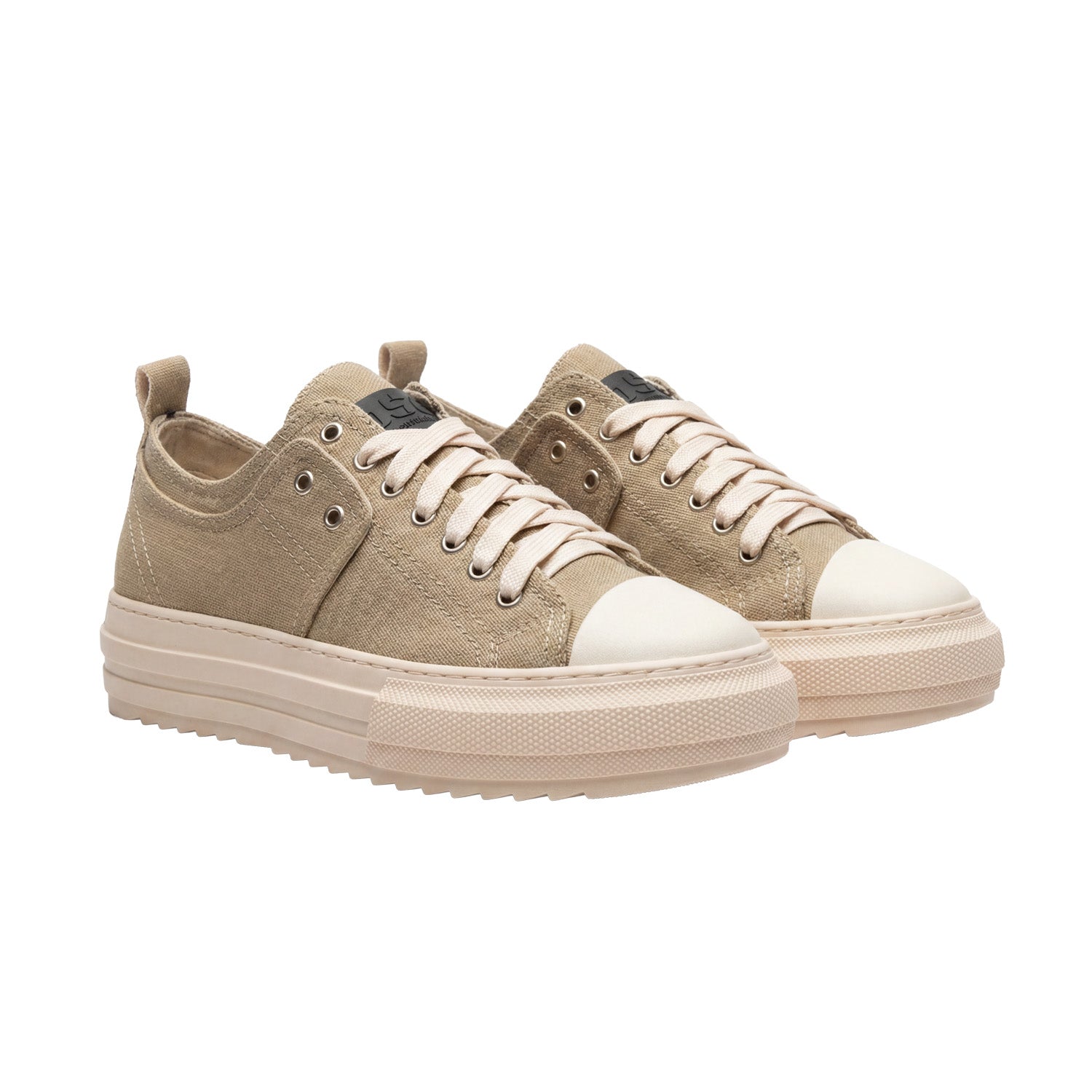 Sneakers Stride Beige Canvas