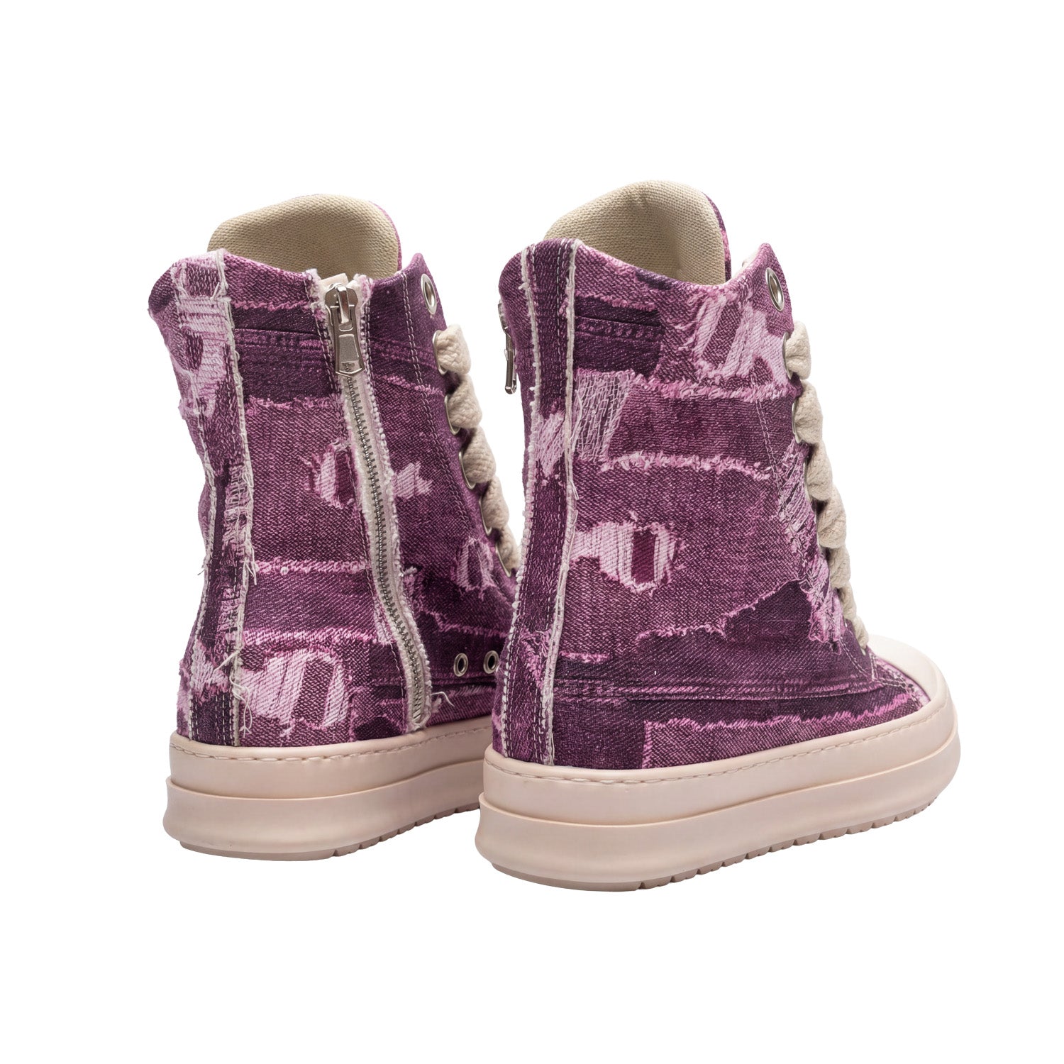 Sneakers Denim Fuchsia Light Wash