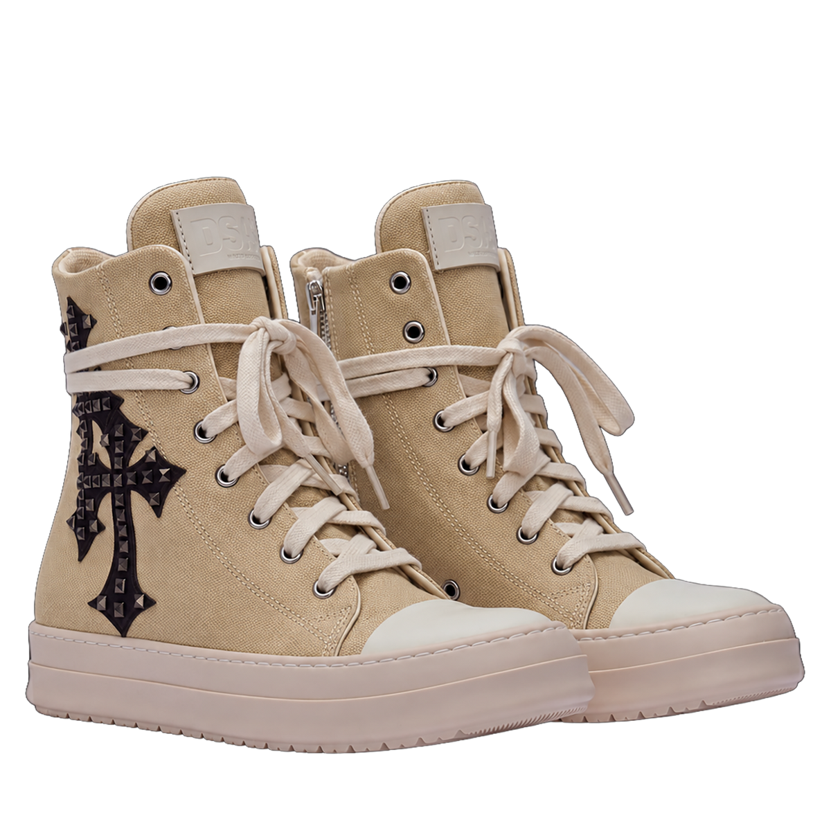 Sneakers - Canvas Beige Croci