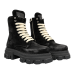 Boot - Camoscio Ingrassato Nero