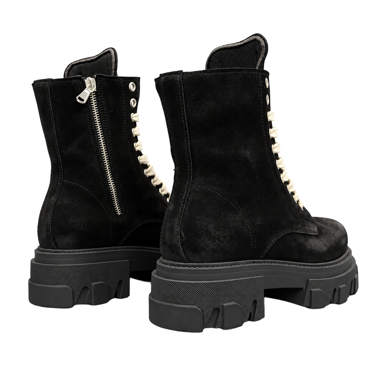 Boot - Camoscio Ingrassato Nero