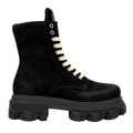 Boot - Camoscio Ingrassato Nero
