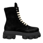 Boot - Camoscio Ingrassato Nero