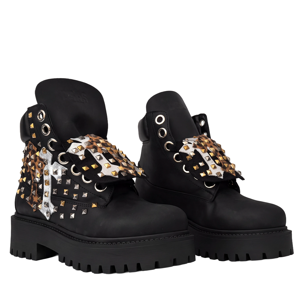 Boot - Nera Croci Leopardo
