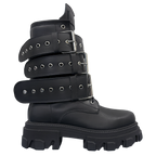Boot - Pelle Tripla Fibbia