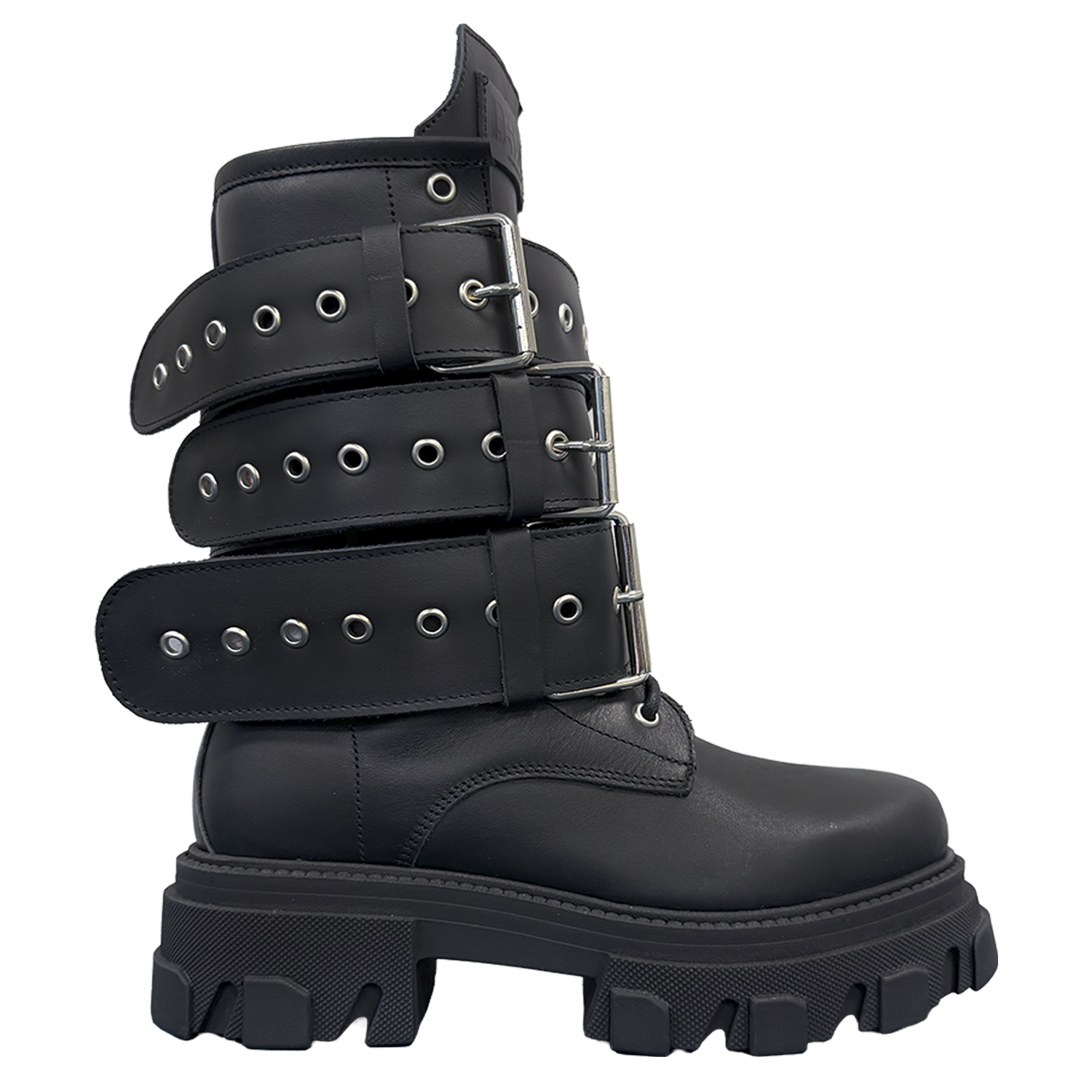 Boot - Pelle Tripla Fibbia