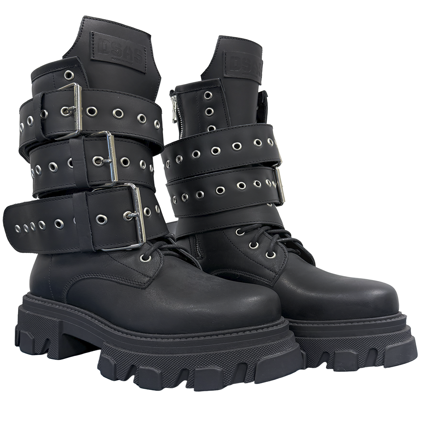 Boot - Pelle Tripla Fibbia