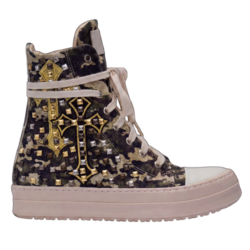 Sneakers - Camouflage Croci Oro Piramide
