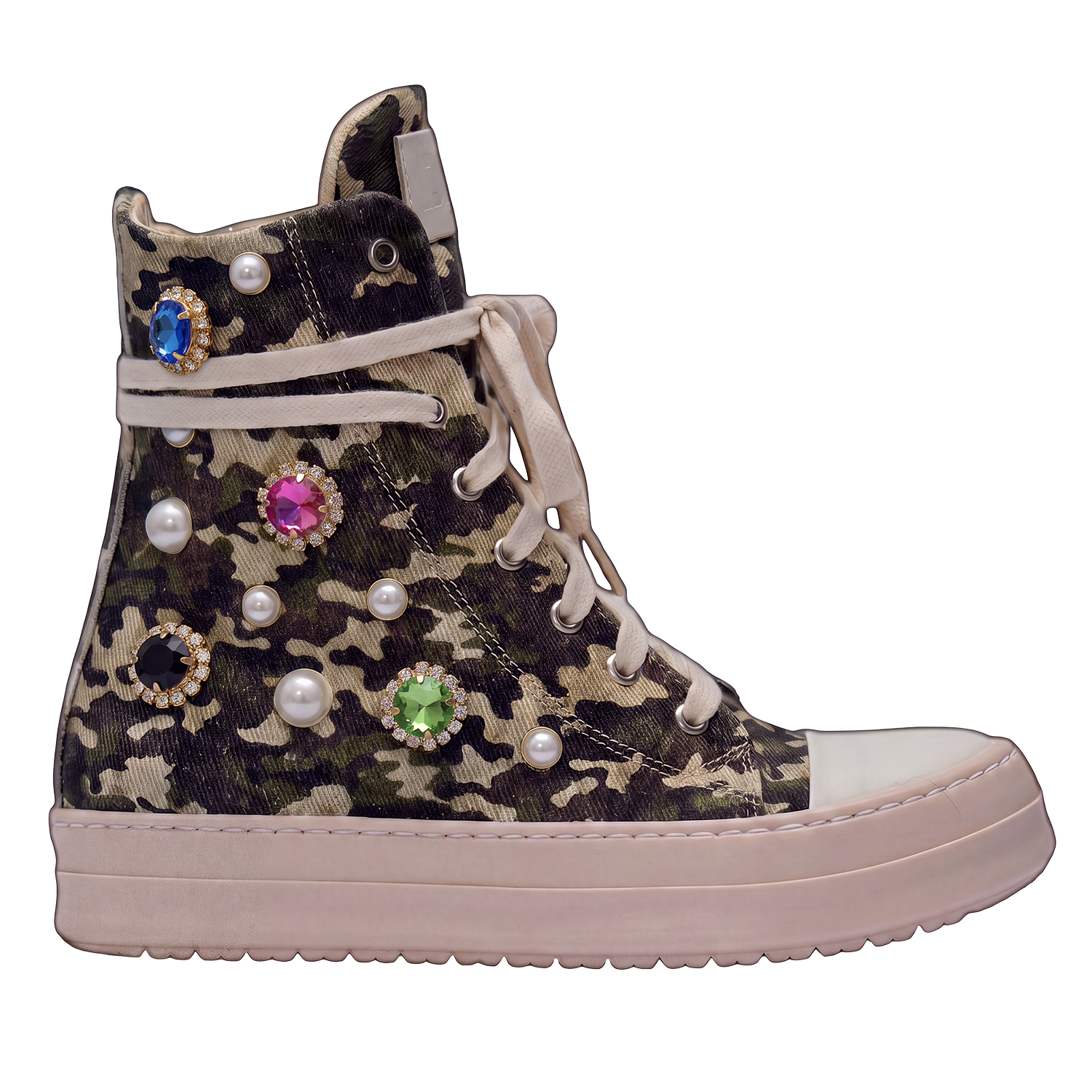 Sneakers - Camouflage Perla