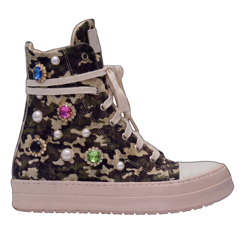 Sneakers - Camouflage Perla