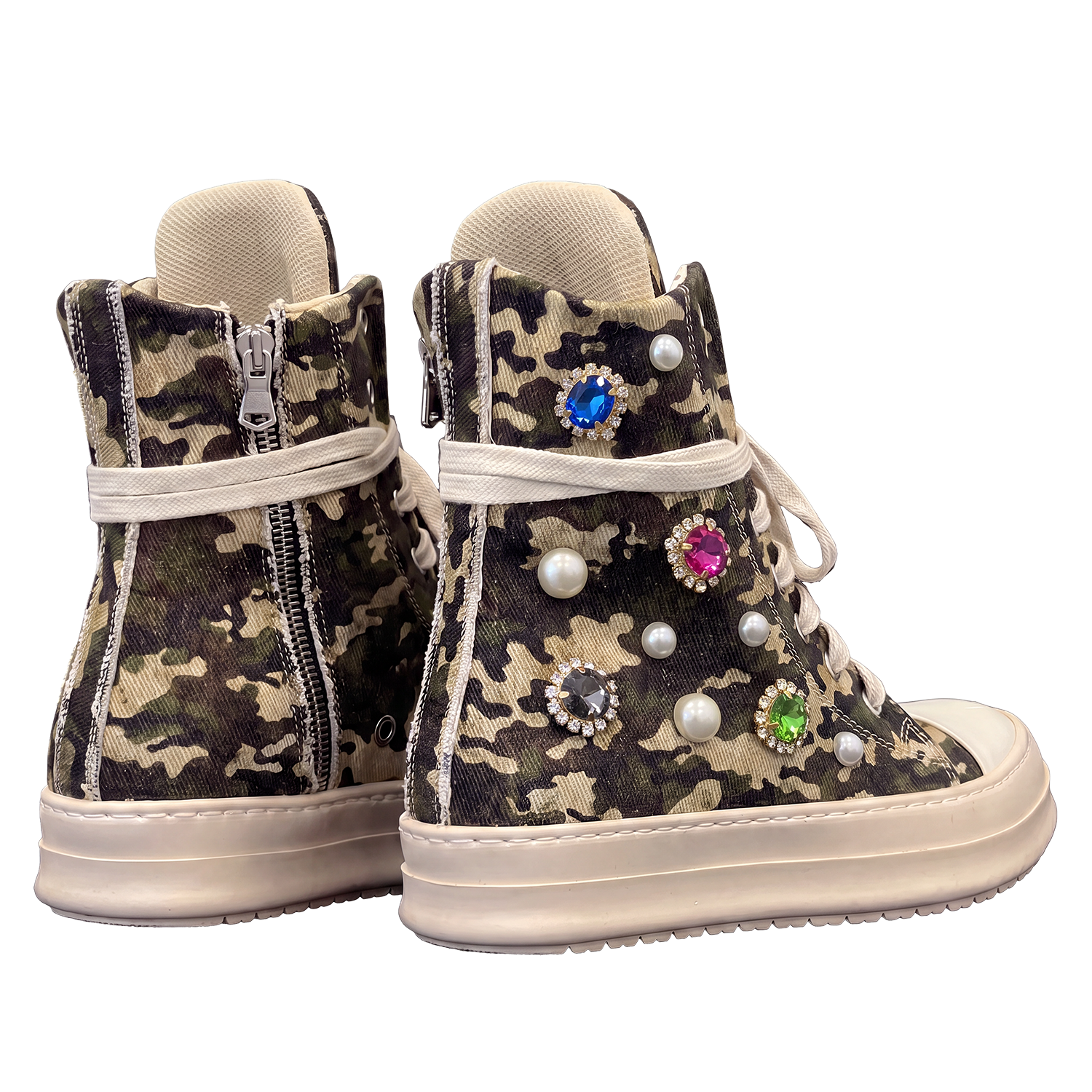 Sneakers - Camouflage Perla
