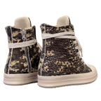 Sneakers - Canvas Camouflage Mix Bronzo