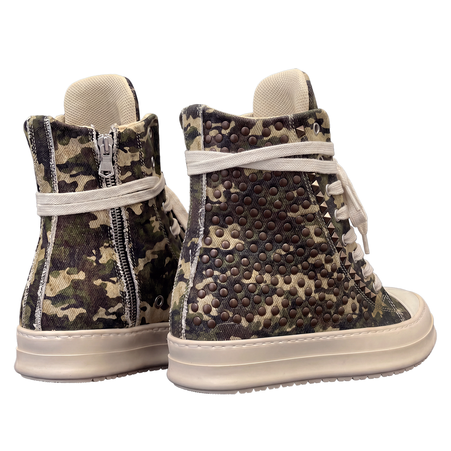 Sneakers - Canvas Camouflage Mix Bronzo