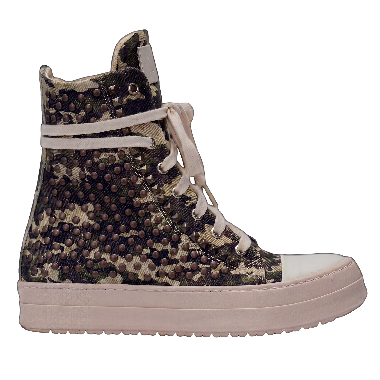 Sneakers - Canvas Camouflage Mix Bronzo