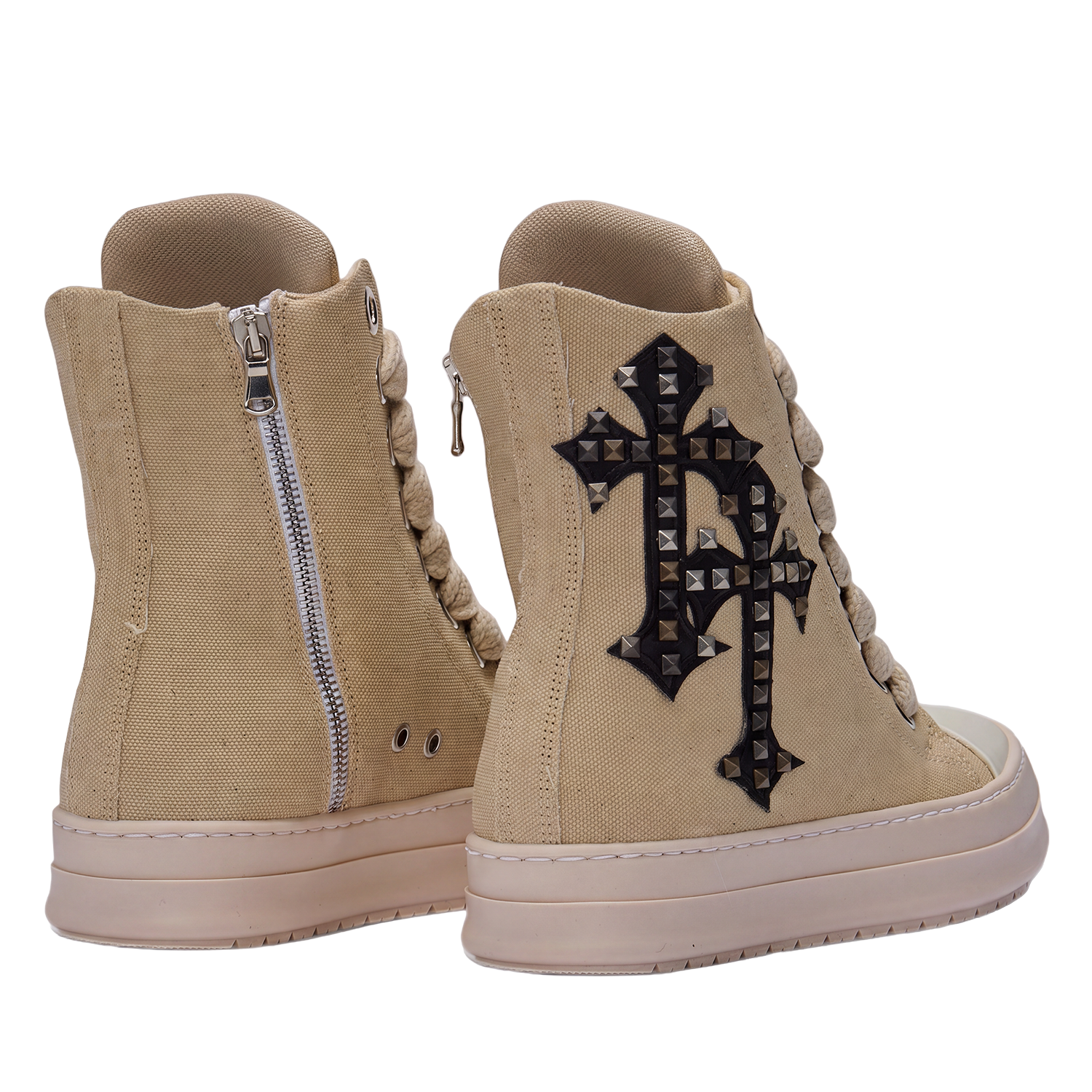 Sneakers - Canvas Beige Croci