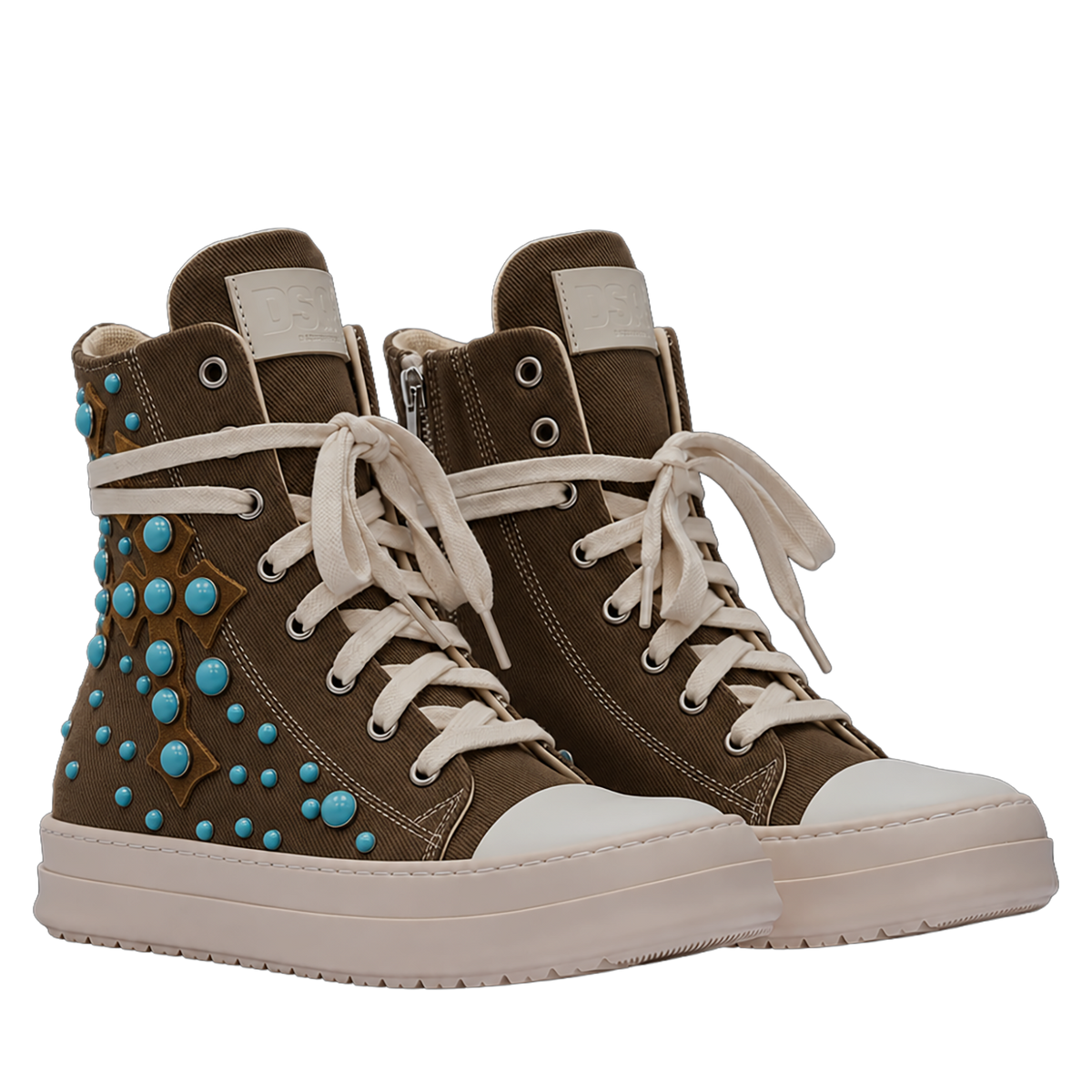 Sneakers - Croci Cabochon Turchese