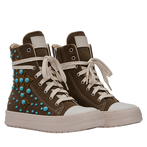 Sneakers - Croci Cabochon Turchese