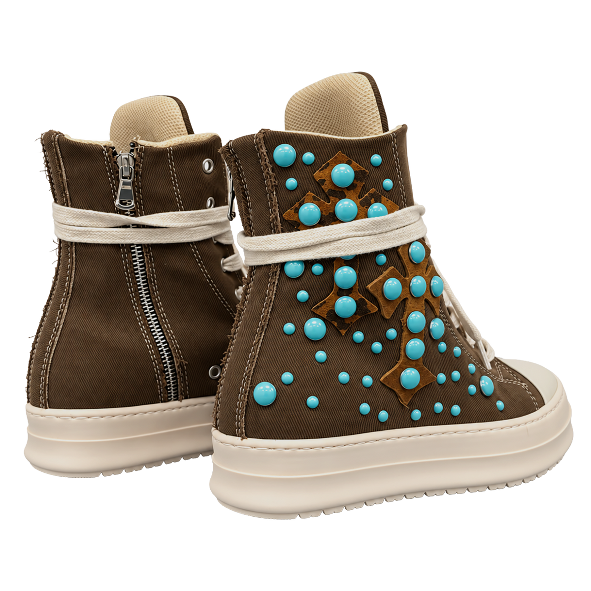 Sneakers - Croci Cabochon Turchese
