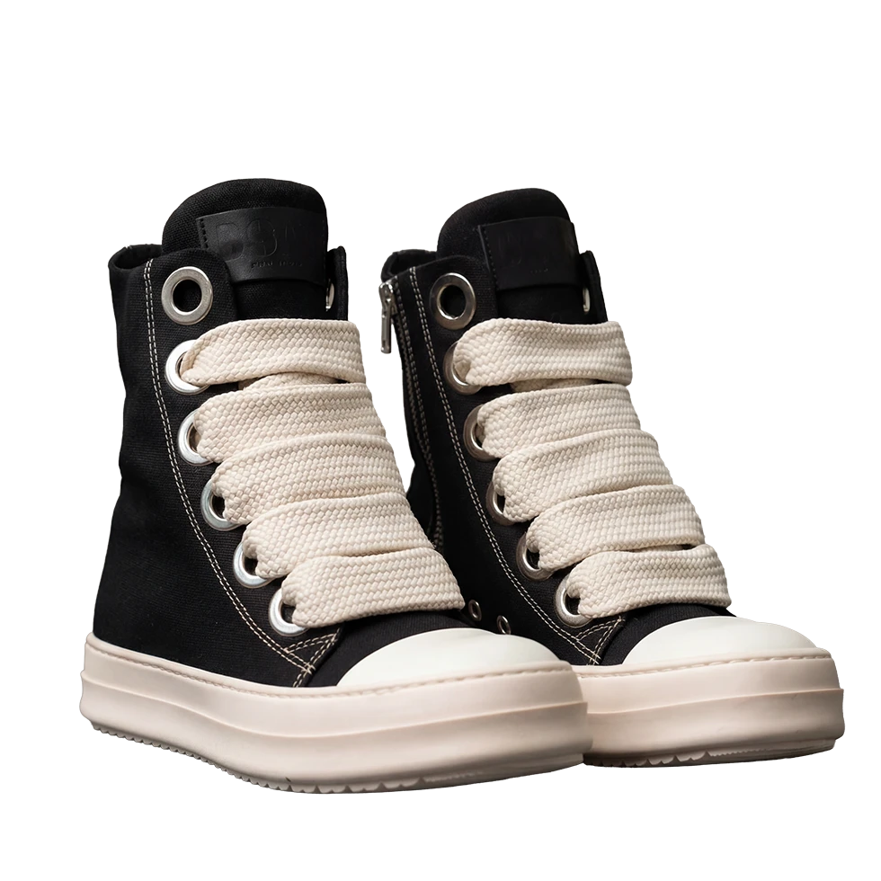 Sneakers Canvas High Maxi Lace