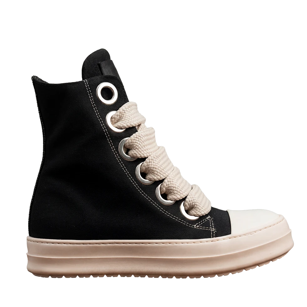 Sneakers Canvas High Maxi Lace