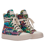 Sneakers - Denim Cartoon