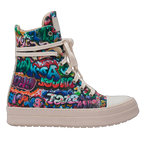 Sneakers - Denim Cartoon