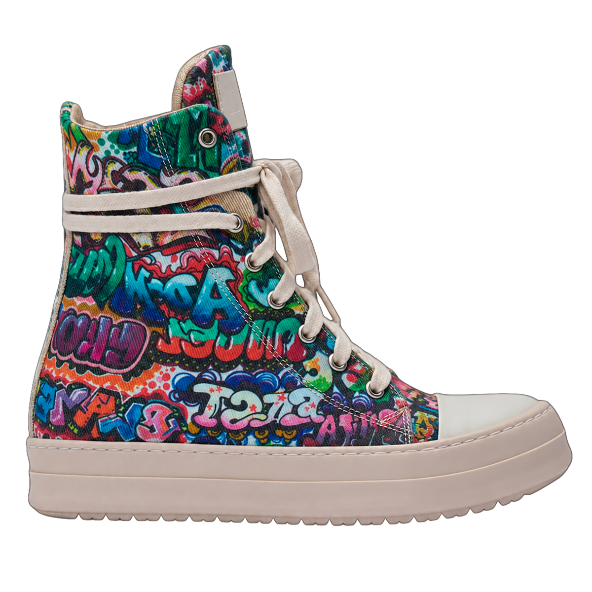 Sneakers - Denim Cartoon