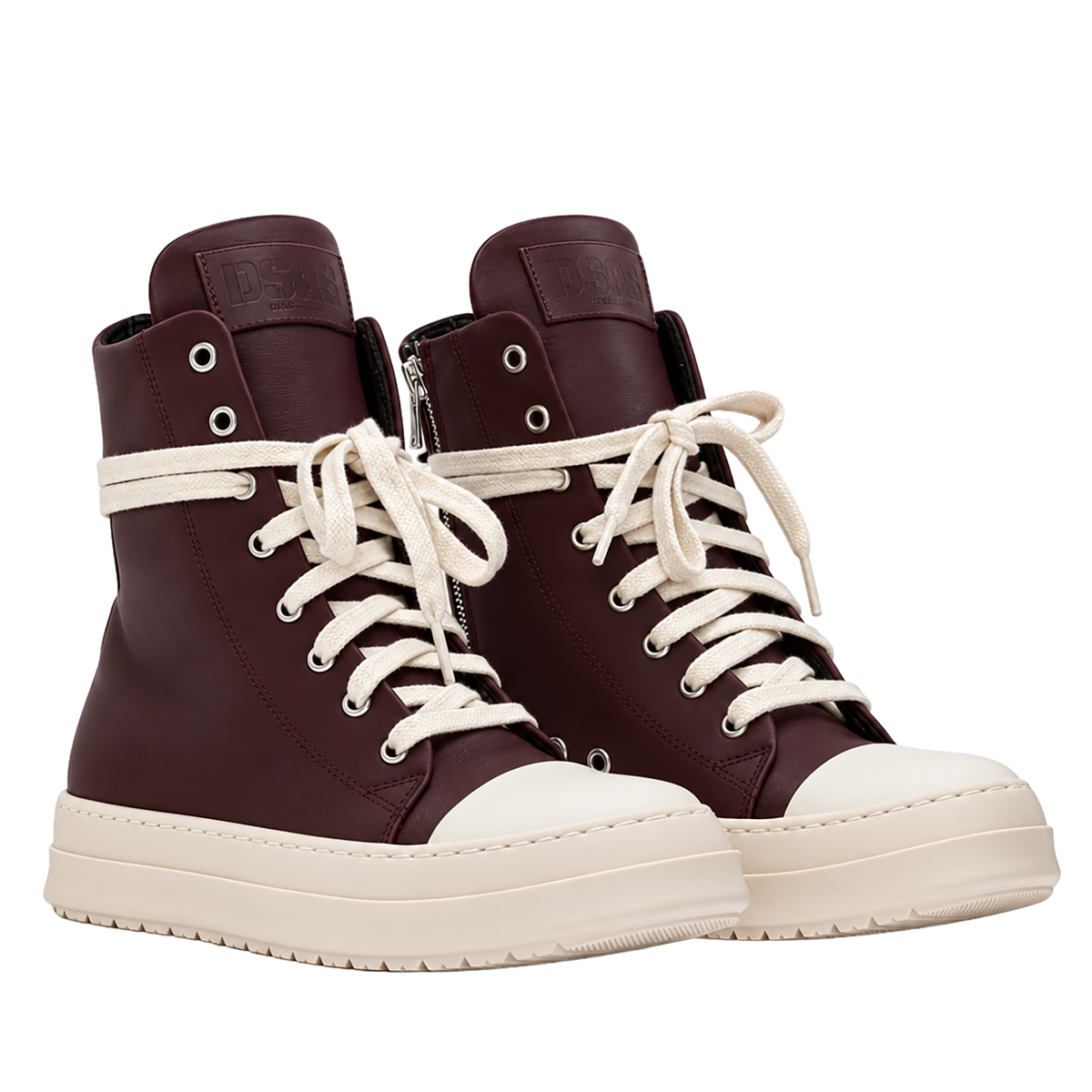 Sneakers - Pelle Bordeaux