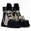 Boot - Total Black Occhielli Silver