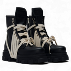 Boot - Total Black Occhielli Silver