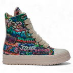 Sneakers - Denim Cartoon