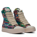 Sneakers - Denim Cartoon