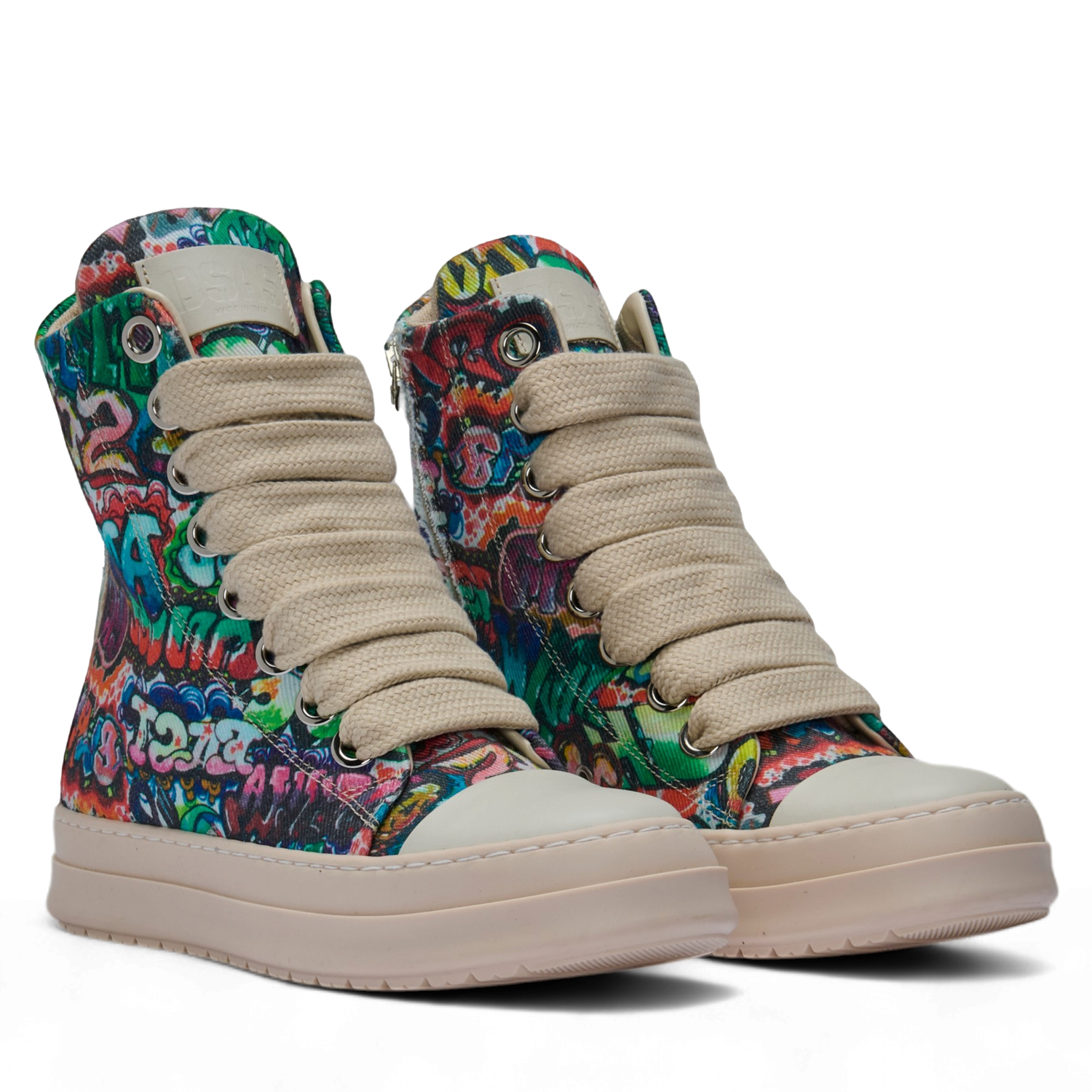 Sneakers - Denim Cartoon