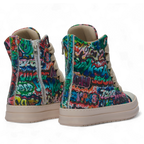 Sneakers - Denim Cartoon
