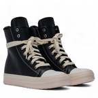 High Leather Sneakers