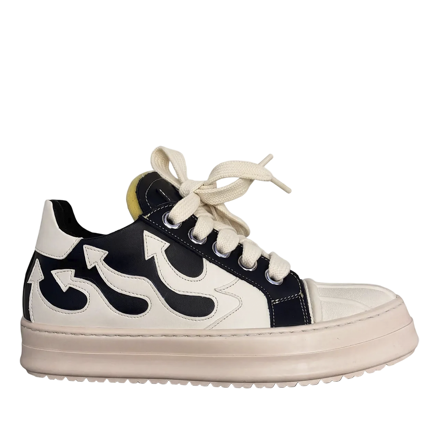 Sneakers bassa - Flame Nero e Bianco