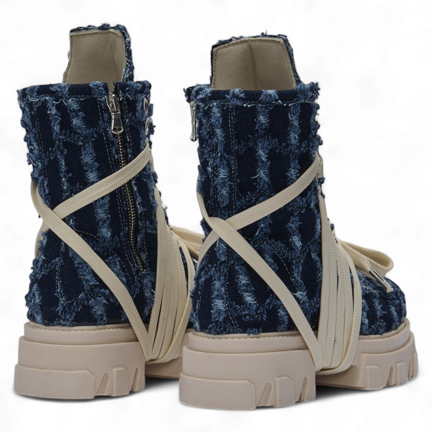 Boot - Canvas Indigo Strappato