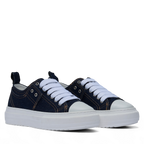 Sneakers - Stride Blue Canvas
