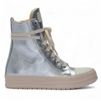 Limited edition silver sneakers
