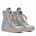 Limited edition silver sneakers