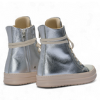 Limited edition silver sneakers