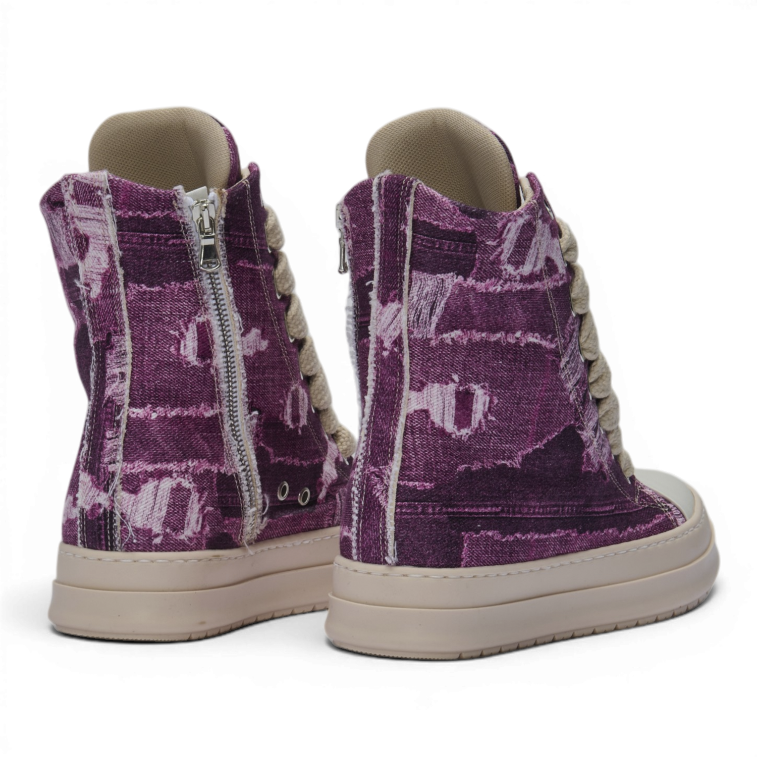 Sneakers - Denim Fuchsia